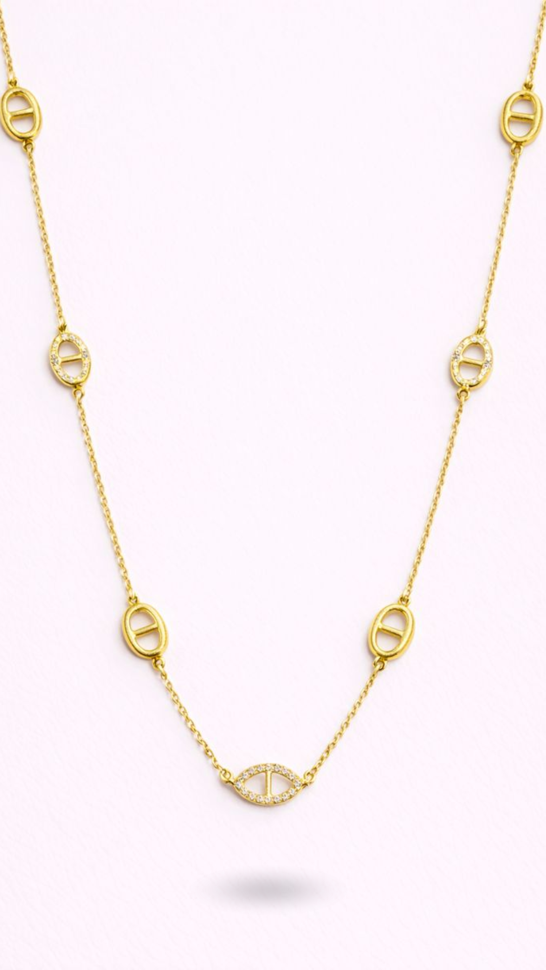 COLLIER BABY INES STRASS