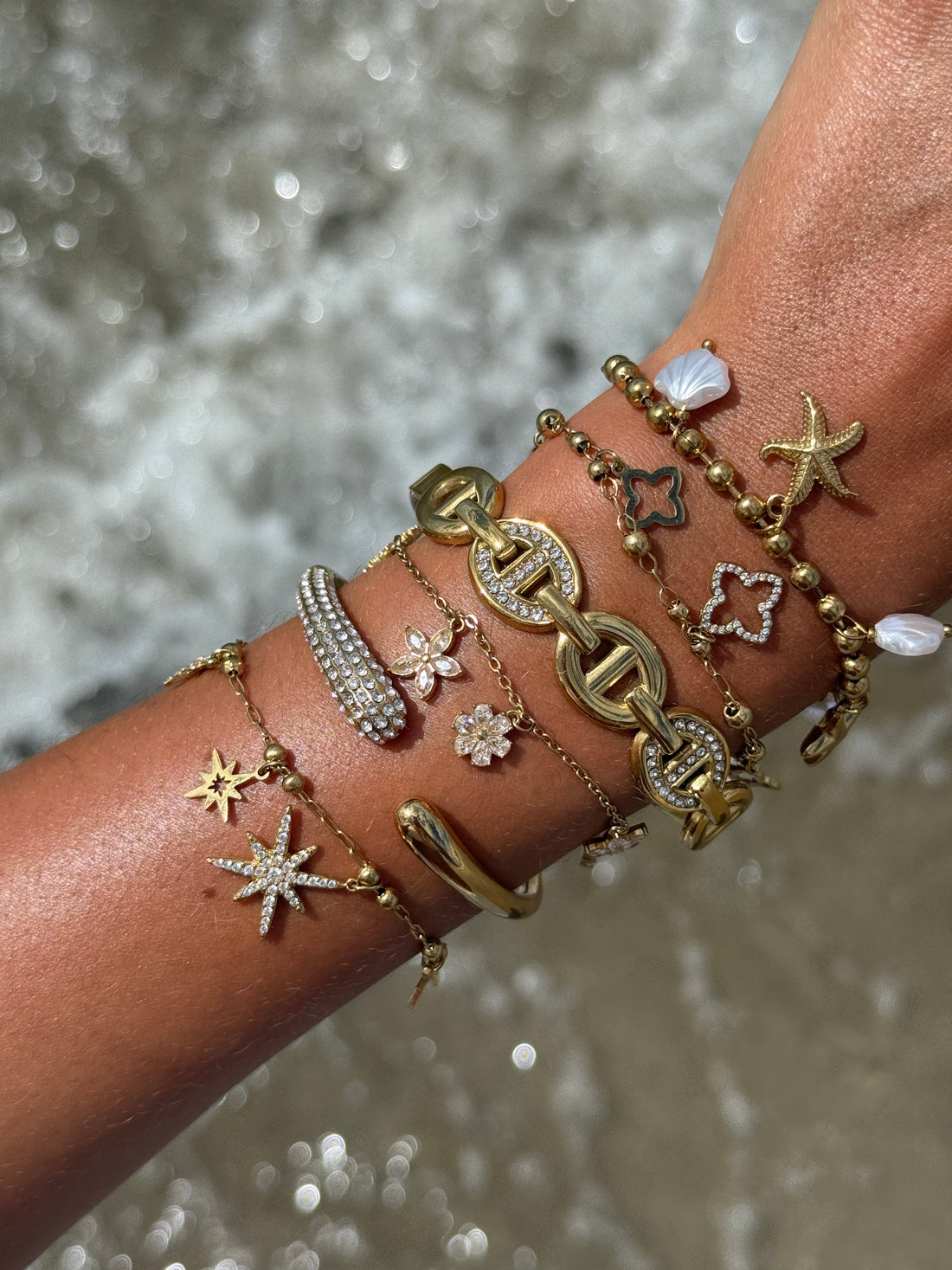 JONC GINGER STRASS